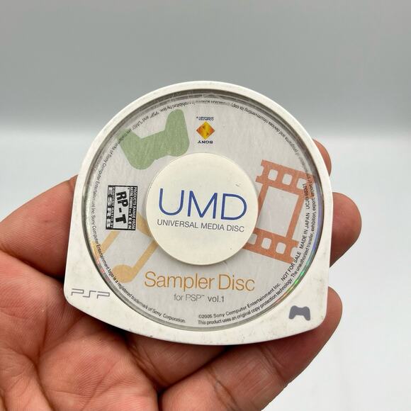 Sampler Disc for PSP Vol. 1 (Sony PSP, 2005) Disc Only Tested Working - Picture 1 of 3